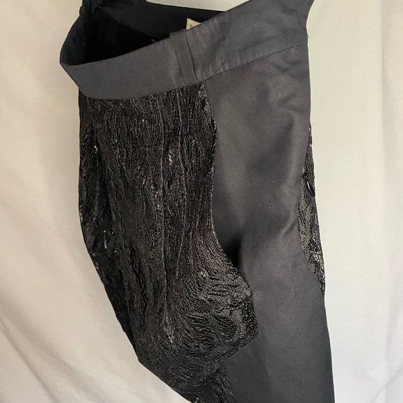 Balenciaga Paris Lace Black Mini Skirt M/6/38 - Picture 6 of 9